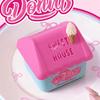 Ice Cream Hut Air Freshener Long-lasting Solid Aromatherapy Cute Car Fragrance Ornaments