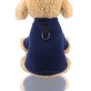 Fleece D buckle can be hung with cat leash to keep warm dog clothes cat pet dog supplies large dog plush