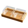 Nut Dried Fruit Plate, Desert , Living Room Plate ,Serving Tray ,Divided Bowls for Party