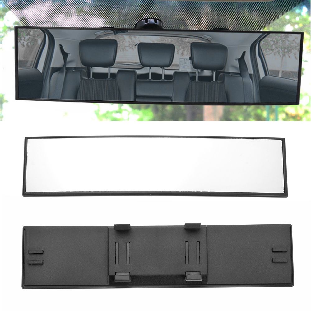 300mm Anti-glare Convex Clip On Car Rear Mirror Rearview Mirrors Interior Accessories Wide Angle