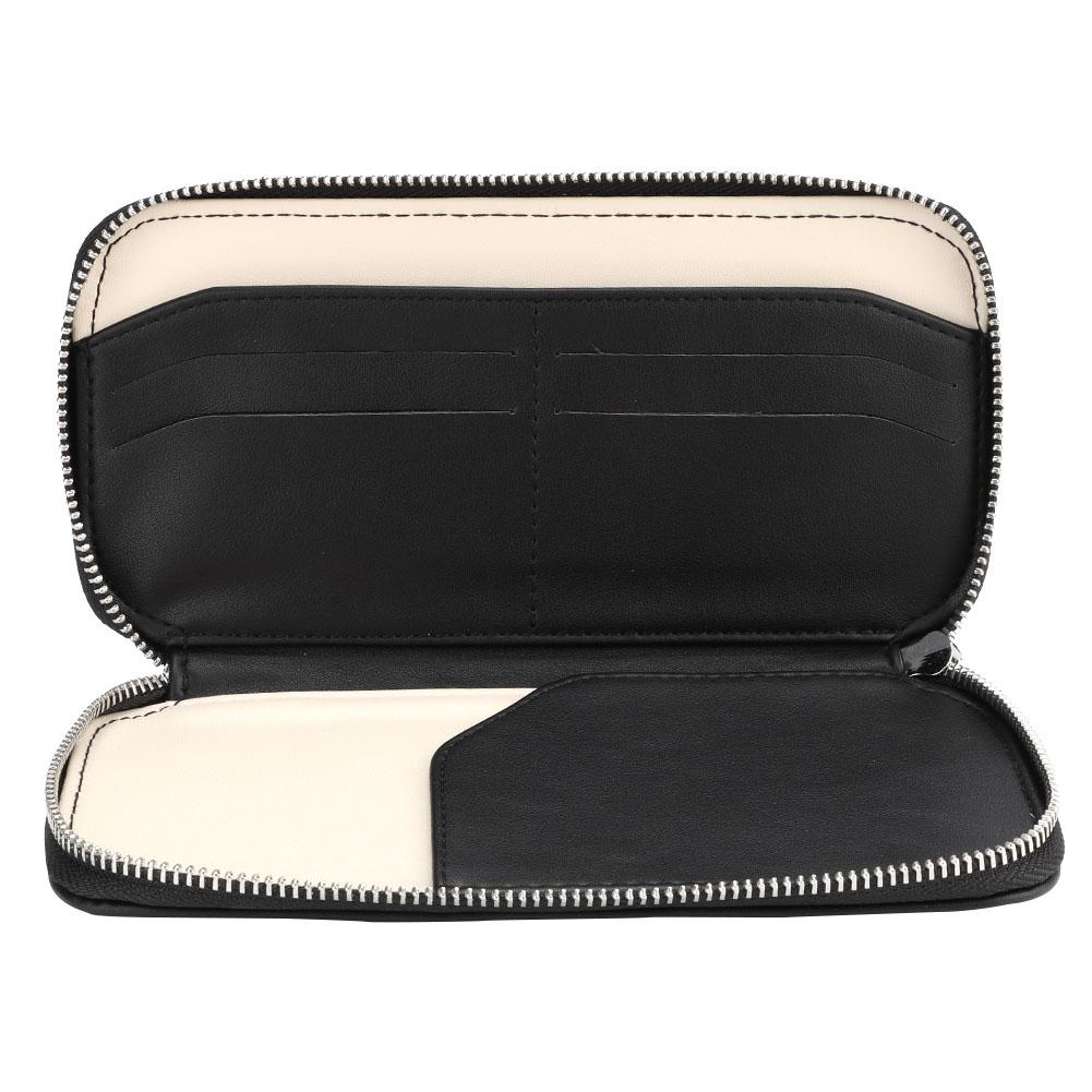 Tragbare Business-Geldbörse mit mehreren Fächern RFID Reisepass-Kartenaufbewahrungstasche Organizer für Reisegebrauch