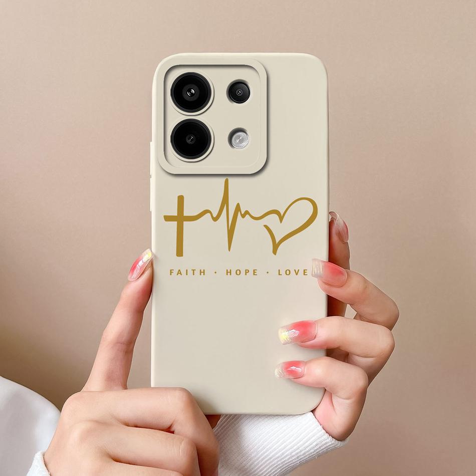 For Poco X6 Pro Case Stylish Soft Liquid Silicone Camera Protection Phone Back Cover For Poco X6pro X 6 Pro Protector Funda Capa