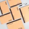 Gongyu Saddle-stitch Notebook: B5/A5, Lined & Grid Pages, Kraft Cover