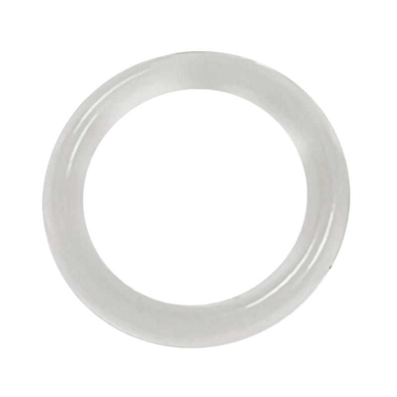 Minimalist Acrylic Finger Ring Simple Imitation Jade Ring Fashion Statement Ring