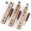 1pc Precision Leather Crafting Knife Mold - Long Handle, Steel Cutting & Stamping Template For Diy Leather Bag Straps