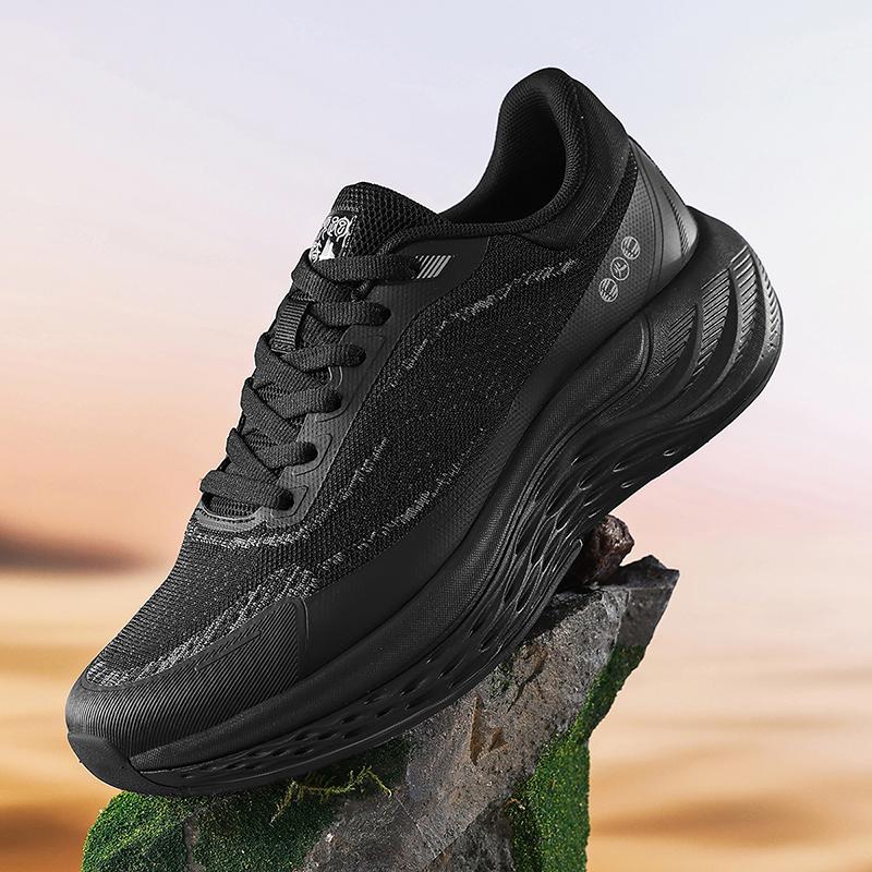 Men's Running Shoes Outdoor Non-Slip Trainer Off-road Shoes Jogging Breathable Race Sneakers Luxury Shoes Mesh Cushioning