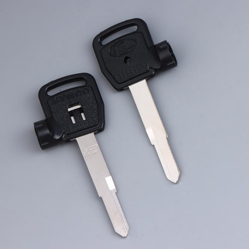 1Pcs Blank Key Motorcycle Replace Uncut Keys For Kymco Scooter Magnet Anti-Theft Lock Ct250 300 400 Racing Kcc Acc Dynamic