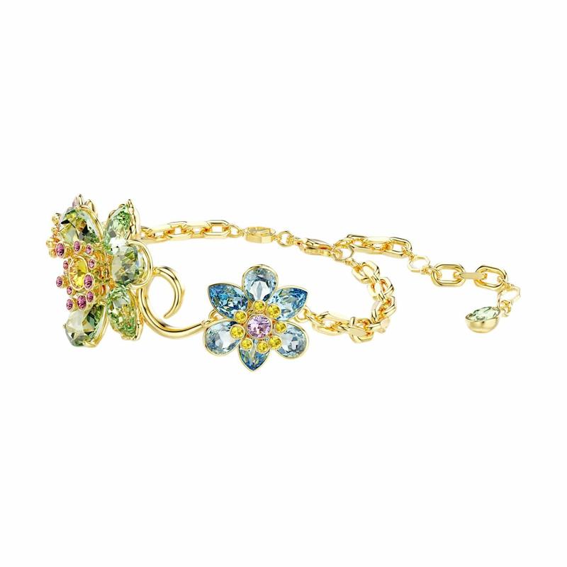 Swarovski Idyllia Graphic Design Crystal Gold
