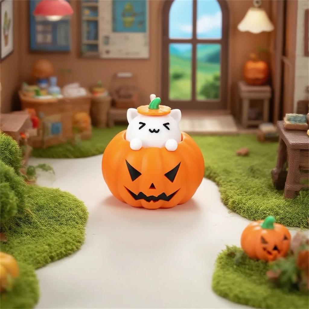 3D Printed Halloween Pumpkin Miniature Model Trendy And Creative Gift