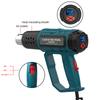 2000W varmepistol varmluftsmaskin 110V 220V håndholdt elektrisk varmepistol industriell varmluftspistol loddestasjon verktøy med 3 dyser