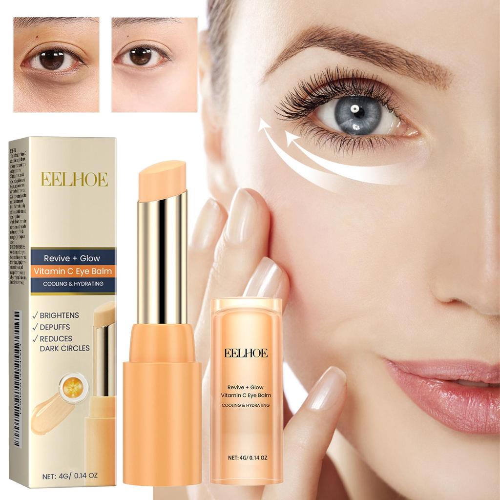 EELHOE Vitamin C Eye Cream Stick: Moisturizing, Soothing, and Refreshing for Eye Area Care