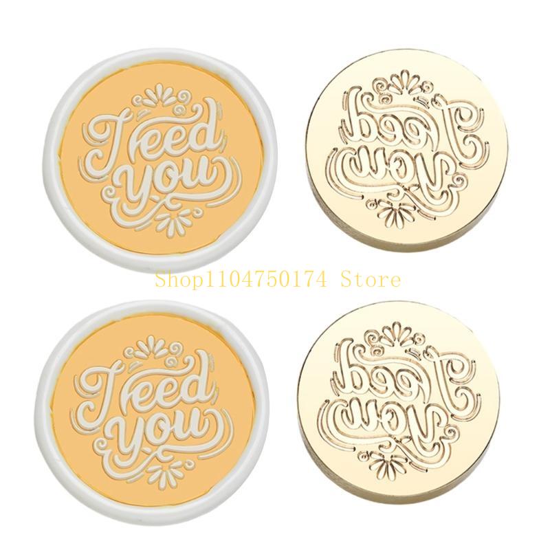 Seal Stamp Head Replacement Antique Embossed Sealing Stamp Head for Envelope top sale