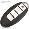jingyuqin S180144801 Smart Keyless Remote Car Key For Nissan Altima Versa 2019 2020 433MHz 4A Chip Fob 285E3-6CA1A KR5TXN1