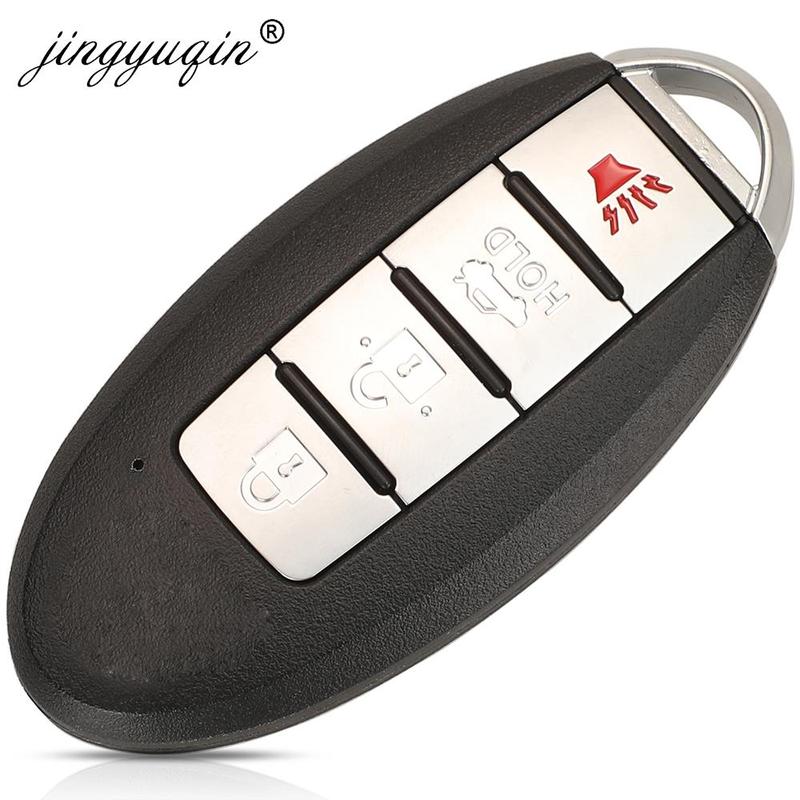 jingyuqin S180144801 Smart Keyless Remote Car Key For Nissan Altima Versa 2019 2020 433MHz 4A Chip Fob 285E3-6CA1A KR5TXN1