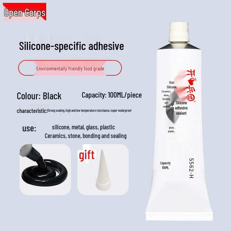 Transparent Waterproof Silicone Sealant for Car Rubber Strips - Flexible & Heat Resistant