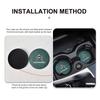 Wildleder Auto-Untersetzer Anti-Rutsch Becher-Wärmeisolier-Matte Dekor Für Citroen Grand Berlingo Jumper Celysee Xsara Picasso Aircross