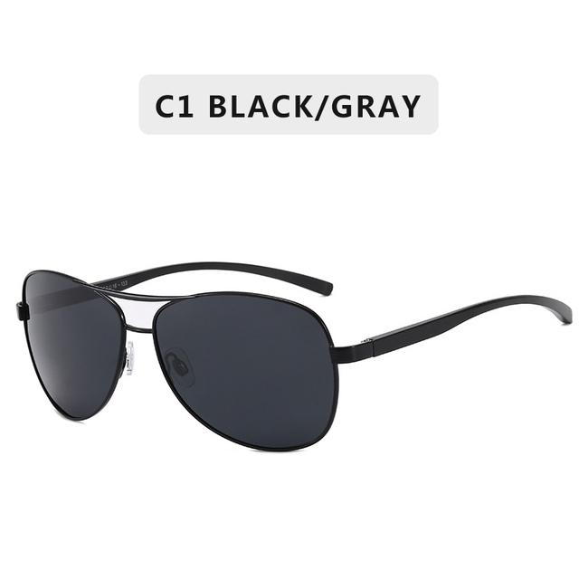 Luxus Herren Polarisierte Sonnenbrille Autofahren Sonnenbrille Männer Frauen Designer Vintage Schwarze Piloten Sonnenbrille UV400