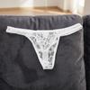 Thin Mesh Men Lace Hollow Thongs Underpants Male Briefs Comfortable Men's Sheer Lace Panties  Male