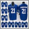 Mens Seattle Seahawks NFL Football Jersey Fan Apparel 21 9 12 16 11 Number Cotton Blend Sports Shirt
