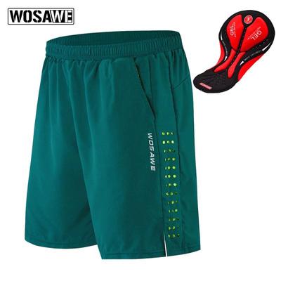 Men Bike Short with 3D Gel Padding and Mesh Lining Breathable Quick Dry Loose-Fit Bicycle Shorts