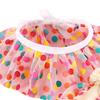 Pet Birthday Hat Bid Set Lovely Soft Pet Birthday Party Decorations Pet Colorful Hat Scarf for Dogs
