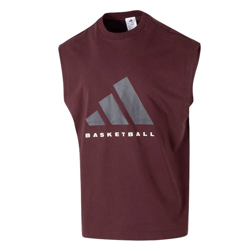 New Adidas Free Shipping With AdiClub Adidas Basketball Sleeveless Tee Gender Neutral JD6133