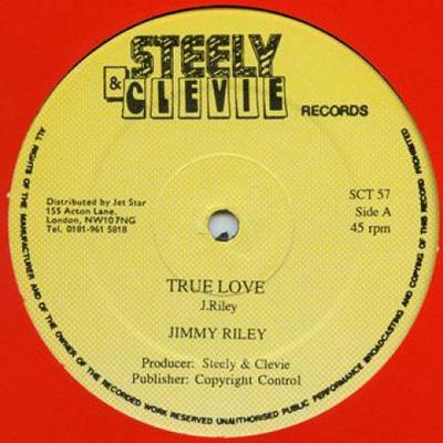 12 Zoll Schallplatte JIMMY RILEY / PYCERAL - True Love / Your Own Sin SCT57 Steely & Clevie 1995 UK Reggae, Ska & Dub