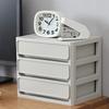 Storage Drawer Multi Layers Stackable Dustproof Desktop Storage Box Organizer for Student Dormitory