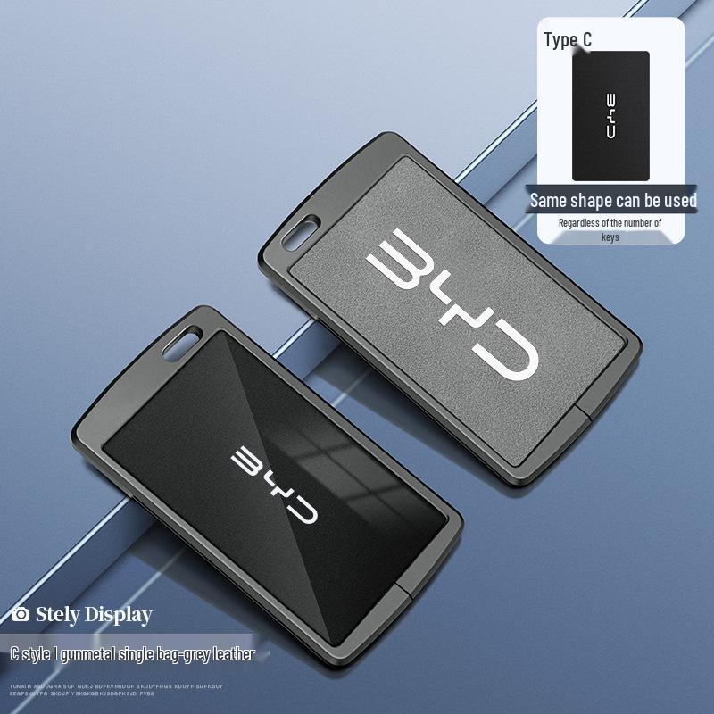 2023 New BYD Key Case for Han, Song Plus, Dolphin, Qin, Sea Lion, Yuan, Tang, and Seagull Models