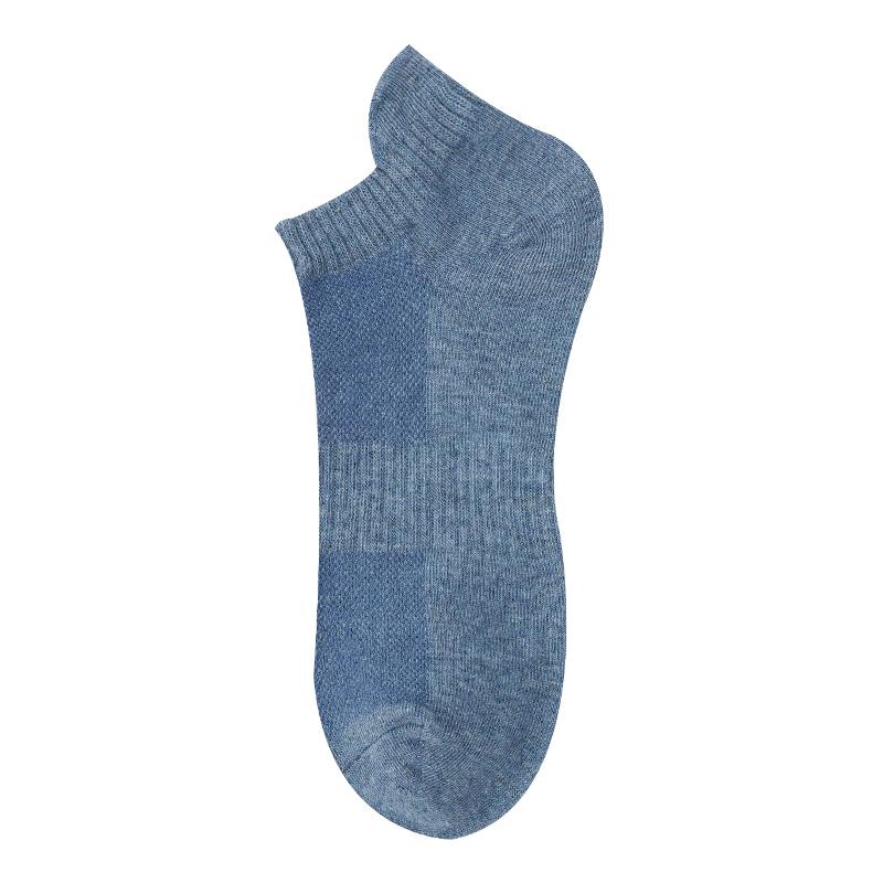 Chaussettes Courtes Respirantes en Coton pour Homme Nouvelles Printemps Été Chaussettes Courtes Bateau en Maille de Haute Qualité Décontractées pour Homme Sokken Cadeau
