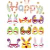Ostern Glitzerbrillen Tier Verkleidungsspiel Kostüme Geburtstag Plastikbrillen Dekoration Geschenke Accessoires Ornamente