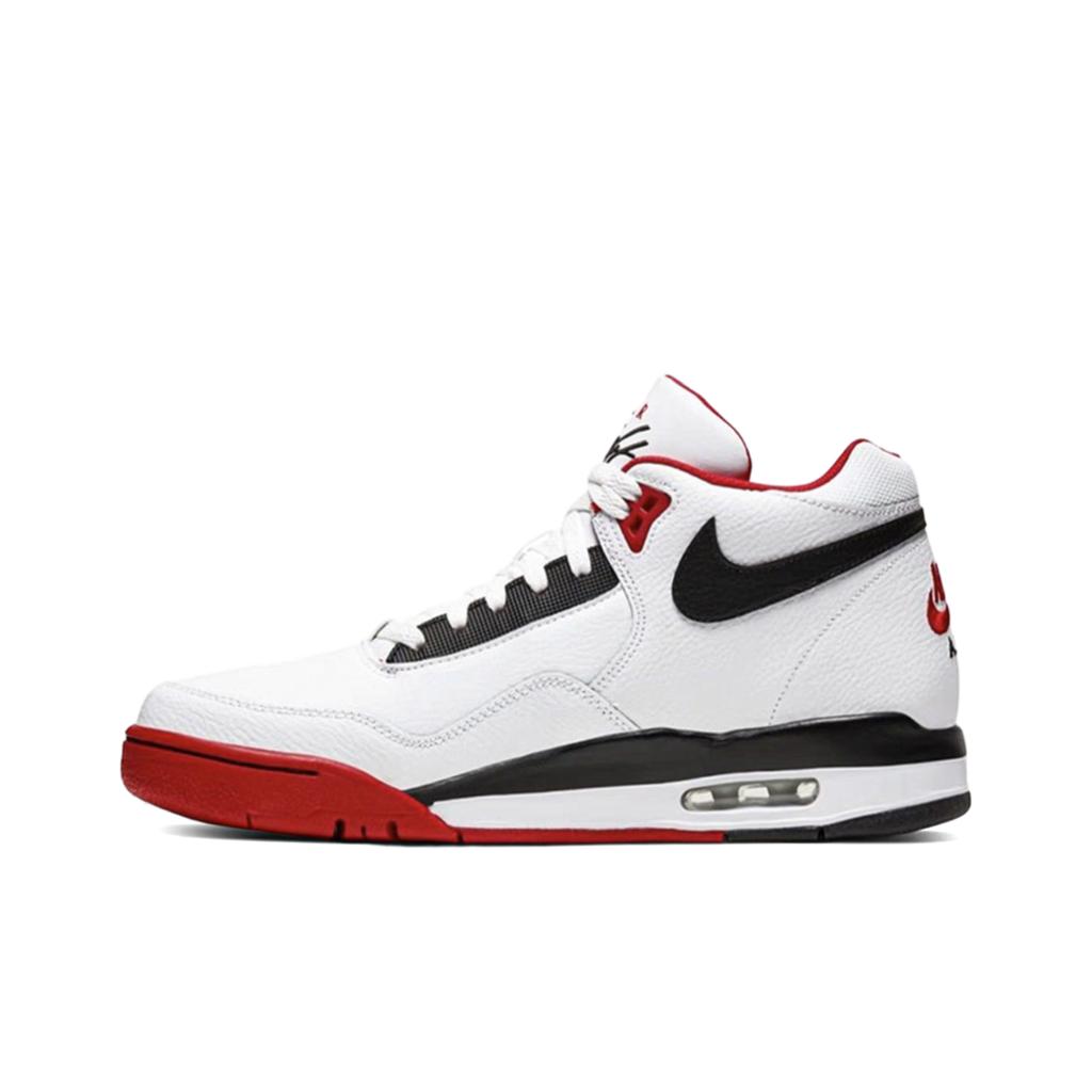 Nike Flight Legacy Abrasion Resistant Coverage Mid Top Vintage Basketball Shoes Men's BQ4212-100(team1599-Box)