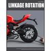 1/9 Ducatis V4S Panigale Alloy Die Cast Motorcycle Model Toy Vehicle Collection Carrying Lighting Off Road Autocycle Toys Car