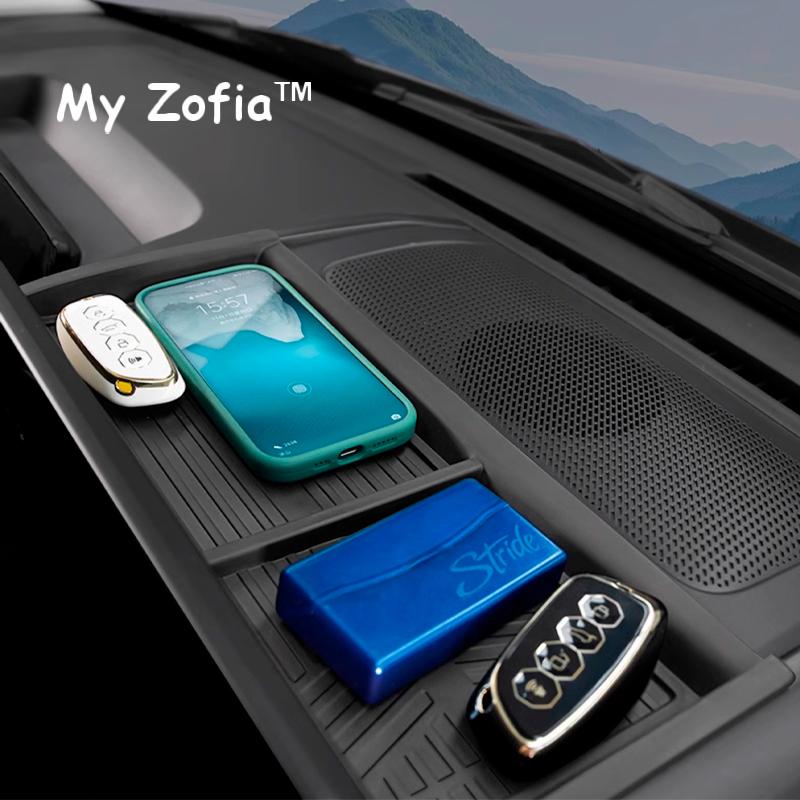 For Haval H9 2024 2025 2026 Car Central Control Screen Storage Box Tissue Box Navigation Screen Rear Storage Box Accessories