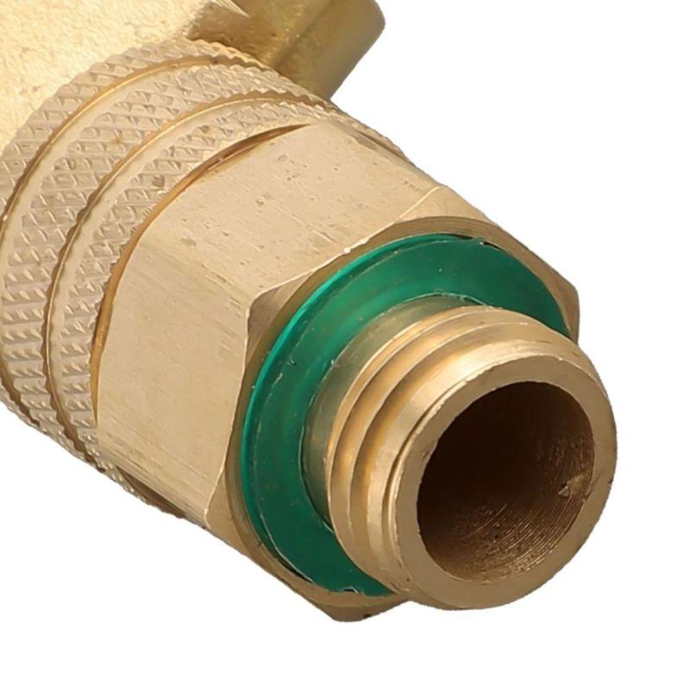 90 Degree Copper Union Joint Leak Proof Quick Connect Sprayer Copper Fitting Rustproof Pulling Sprayer Tube Union