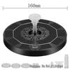 Luminous Solar Floating Water Pump - Outdoor Garden Fountain for Fish Ponds