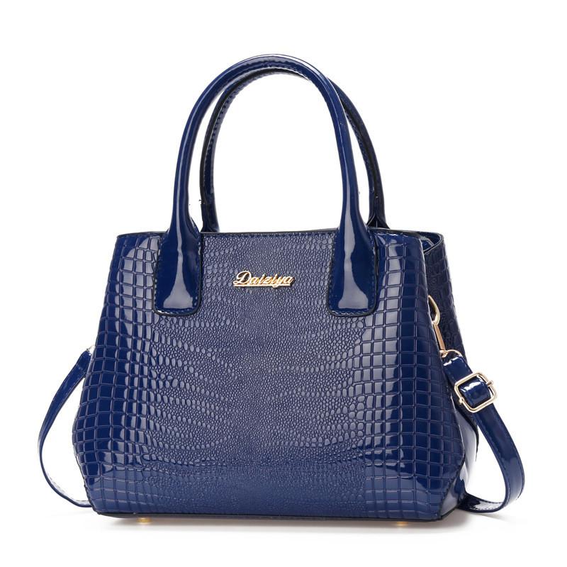 Stylish And Trendy Stone Texture Large Capacity Shoulder Bag For Women In Black Red Yellow Blue Purple And Coffee