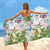 1pc Quick Drying Flamingo Butterfly Console Beach Towel - Soft Absorbent Lightweight Sun Protection - Perfect Summer Accessory
