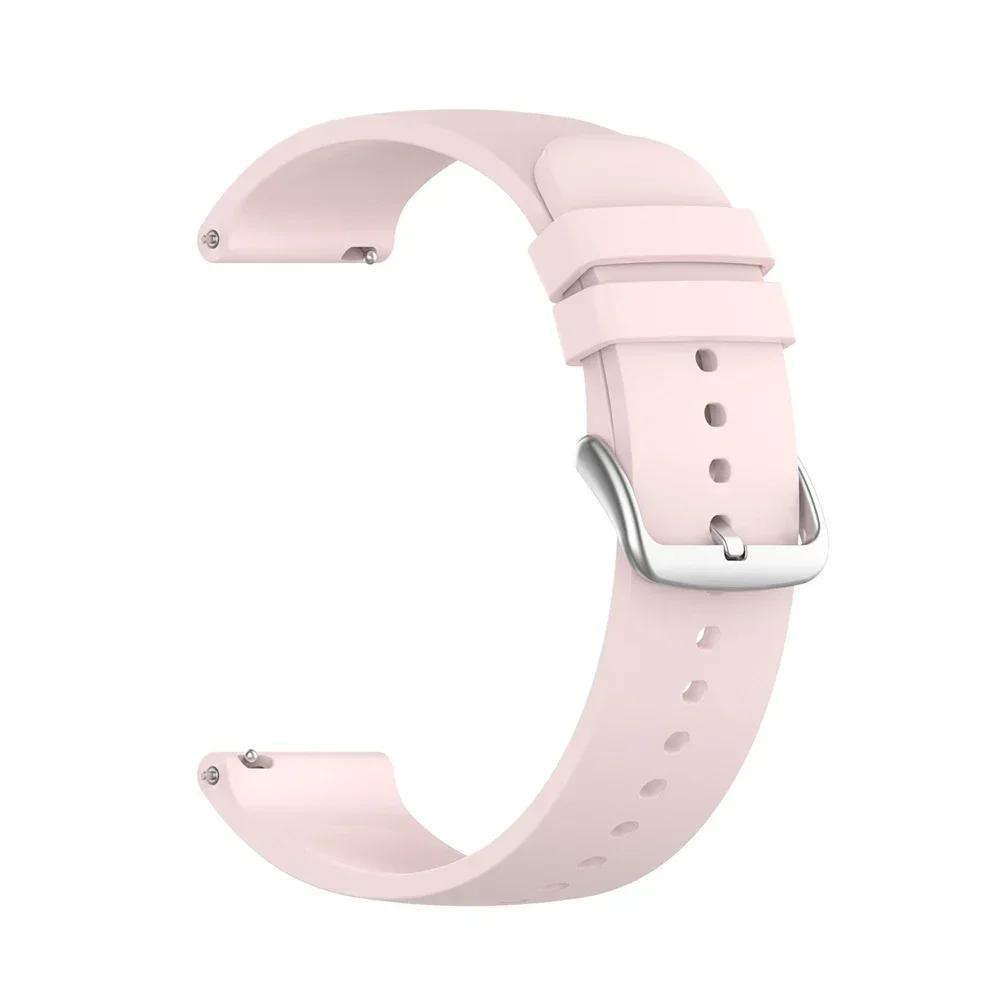 20mm 22mm Soft Silicone Quick Replacement watchband for Men and Women strap Sports band Breathable Accessorie Bracelet Wristband