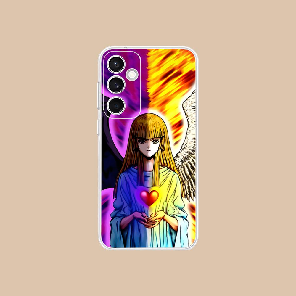 Yugioh Change of Heart Phone Case for Samsung Galaxy S25 S24 S23 S22 S21Plus FE Ultra Soft TPU Clear Shockproof Cover