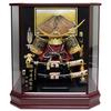 Kodomoya Doll Shop Main Store: May Festival Doll, Helmet Case Display, Width 48cm X Depth 31.5cm X Height 52cm, G2807Z