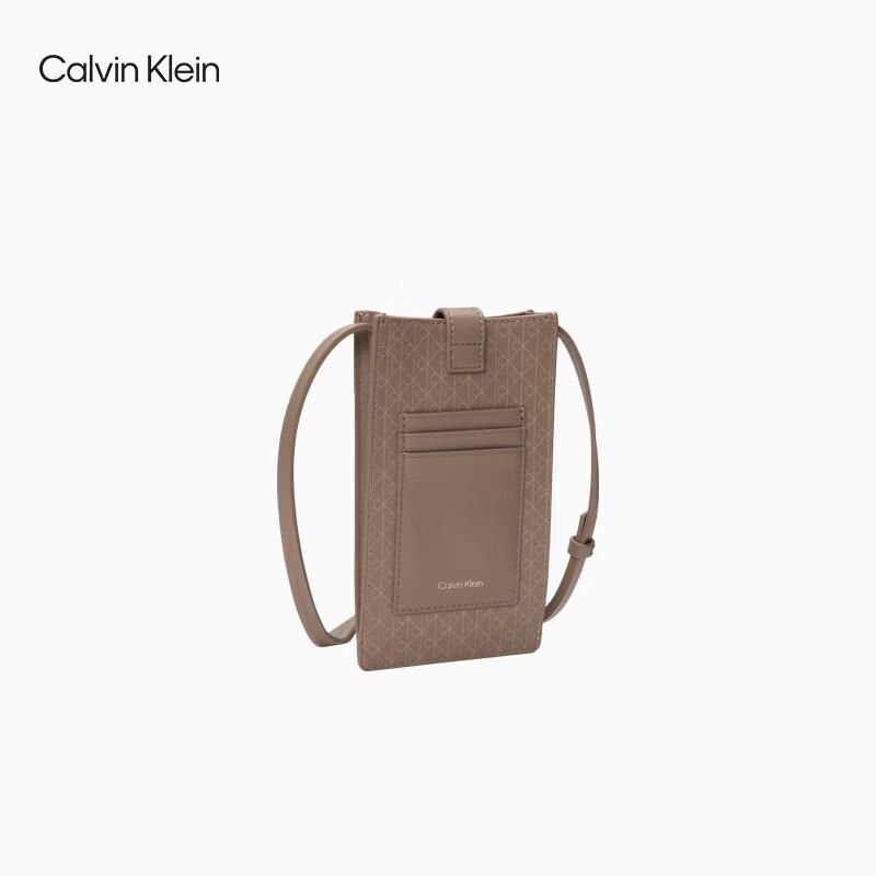 Calvin Klein Women s Monogram Phone Sling Bag One Size