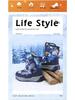 Winter 2025 Boys' High-Top Waterproof Snow Boots with Thick Velvet Lining