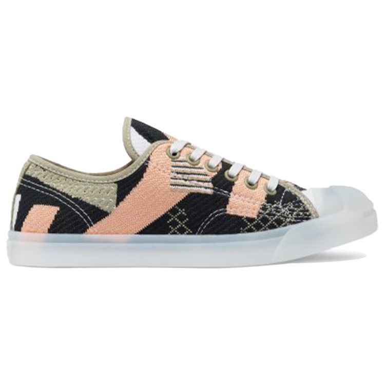 Converse Jack Purcell LP Canvas Slip Resistant Waterproof Low Top Skate Shoes Unisex Sneakers Black Orange 570577C