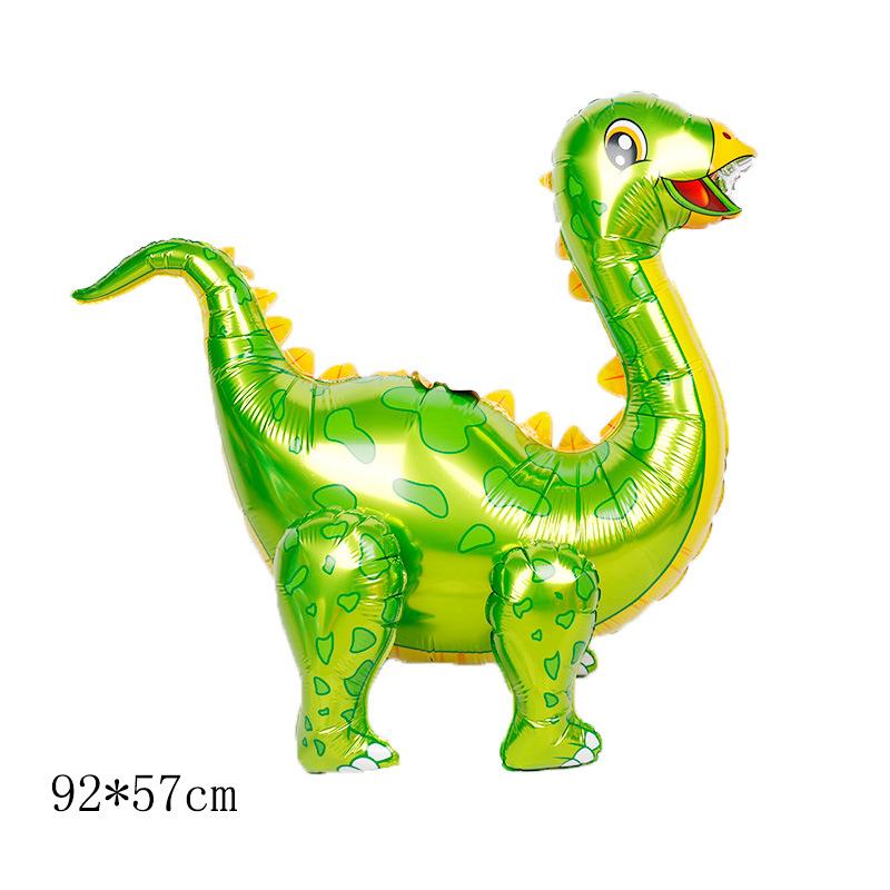 Cartoon Dinosaur Theme Cake Toppers Cute Dino Balloon Decorations Banner Tableware Set Birthday Party Supplies Baby Shower Favor