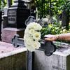 Artificial Rose Flowers Small Beautiful Bouquet for Funeral Memorial Cemetery Grave Arrangement Artificial Flowers