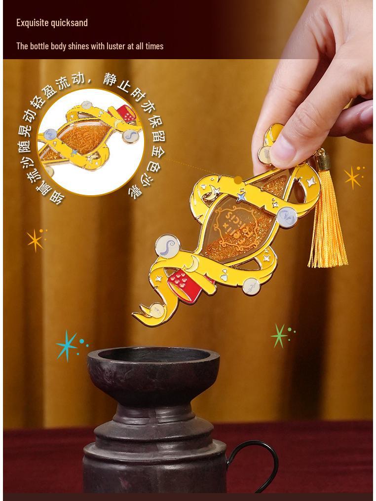 Originální Harry Potter Felix Felicis 3D kovový magnet na lednici s dárkovým balením