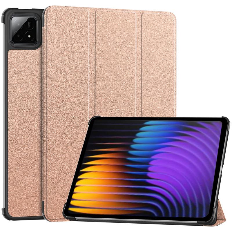 Coque For Xiaomi Poco Pad X1 11.2 Inch 2025 Case Tri-Fold PU Leather Stand Tablet Shell Funda For Poco Pad X1 Case Cover 11.2"