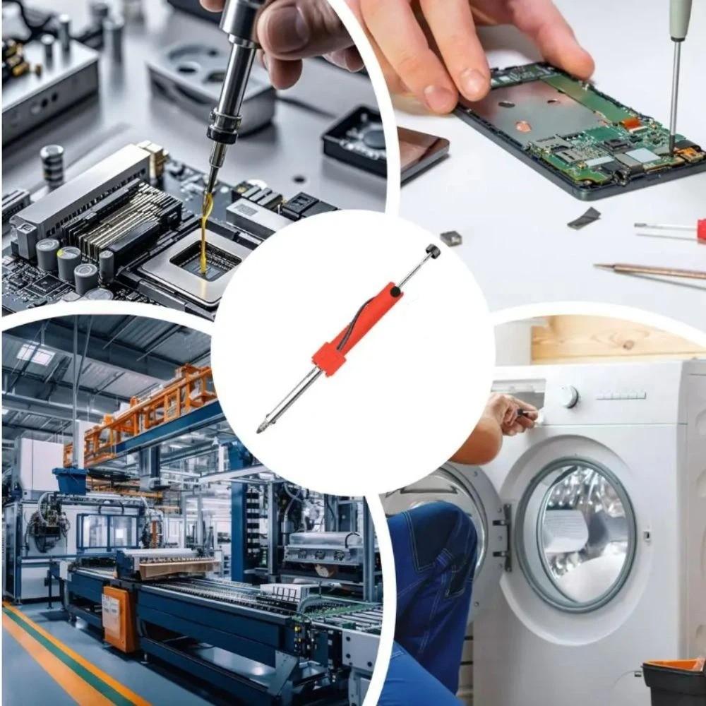 36W Welding Desoldering Pump 220V Soldering Iron Pen Soldering Sucker  Circuit Board Repair