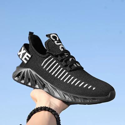 Adidași de alergare de vară pentru bărbați, pantofi sport ușori, pantofi casual clasici din plasă respirabilă, adidași atletici de modă anti-alunecare